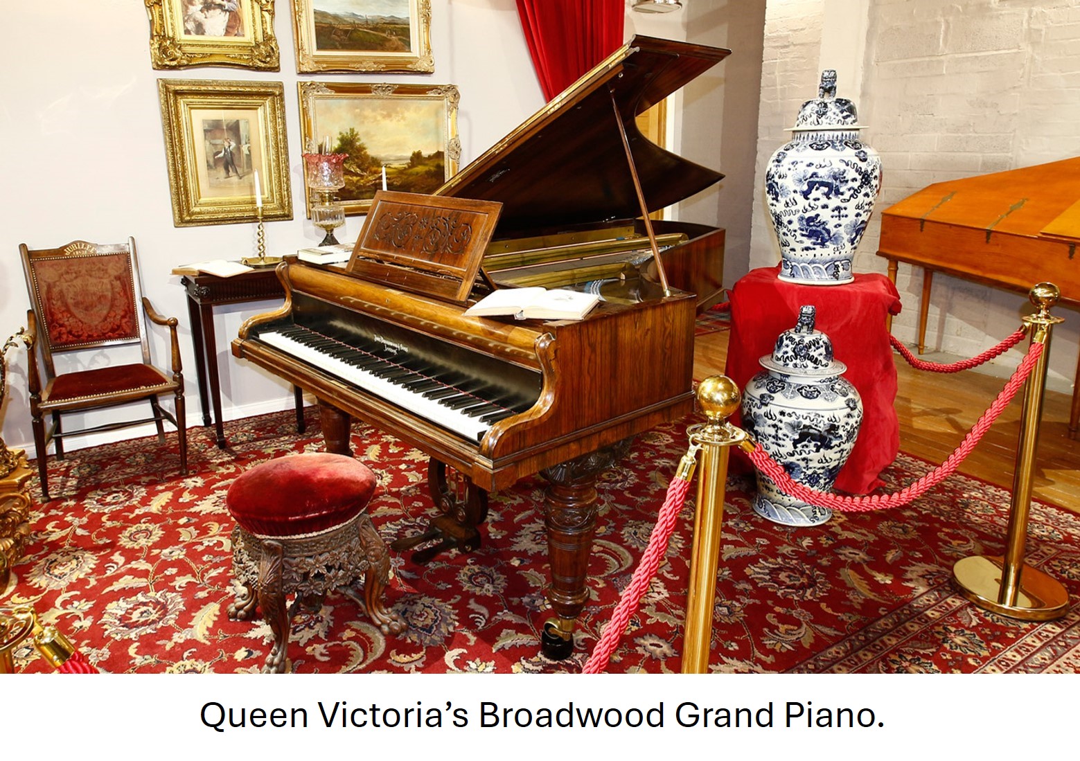 Queen Victoria's Broadwood Grand Piano
